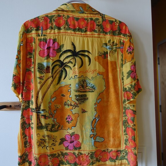 UO Urban Outfitters Tropical Florida Oranges Souvenir shirt top SM S Small - Picture 8 of 16